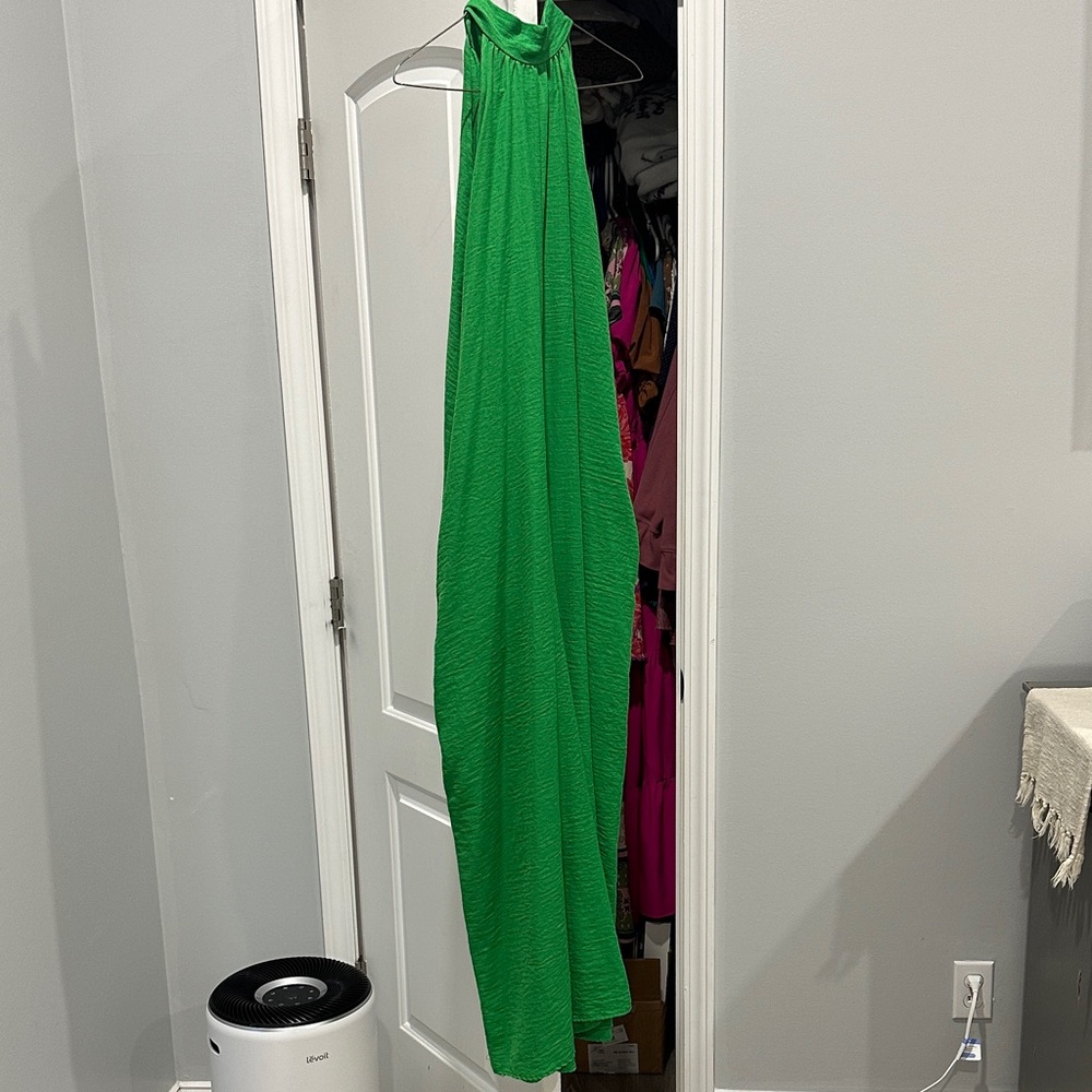 Vibrant Green Jumpsuit